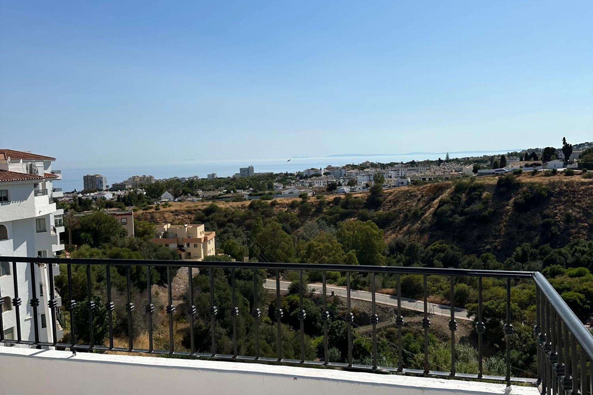 Апартаменты Luminoso Atico Duplex Con Vistas Al Mar Малага Экстерьер фото