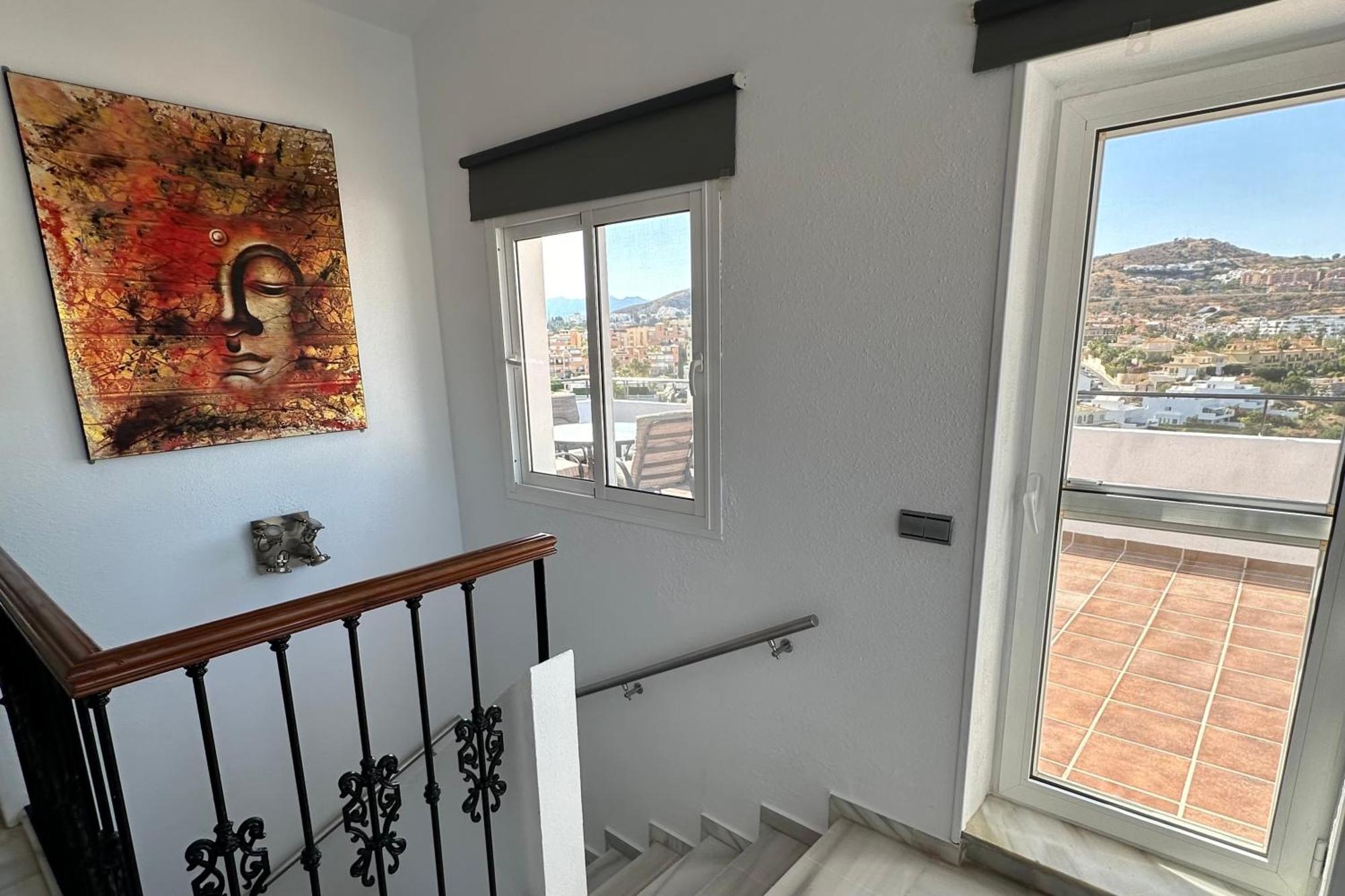 Апартаменты Luminoso Atico Duplex Con Vistas Al Mar Малага Экстерьер фото