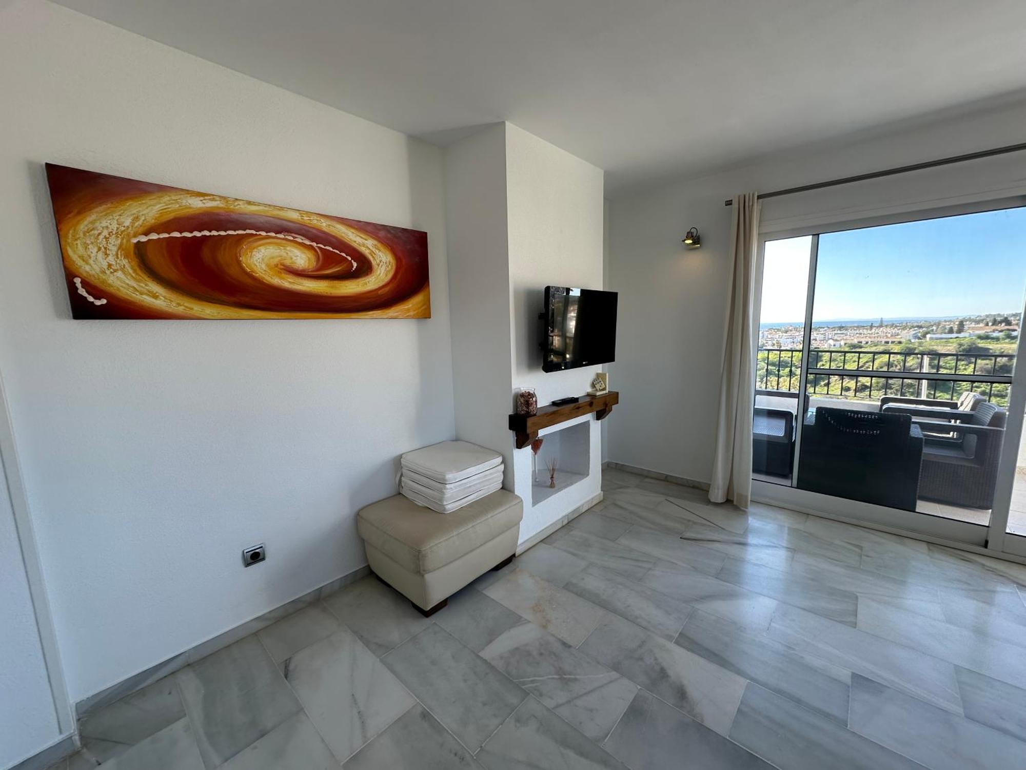 Апартаменты Luminoso Atico Duplex Con Vistas Al Mar Малага Экстерьер фото