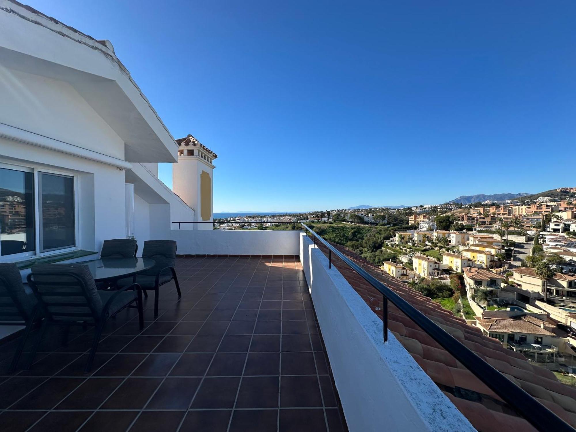 Апартаменты Luminoso Atico Duplex Con Vistas Al Mar Малага Экстерьер фото
